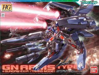 1/144 HG GN Arms Type E + Gundam Exia (Transam Mode)