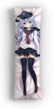 Наволочка для подушки-дакимакура "Широ и Хибики" источник No Game No Life и Kantai Collection