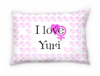 Подушка "Я люблю Юри" category.Pillows