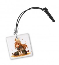 Брелок для телефона "Волчица и пряности" category.Pendants