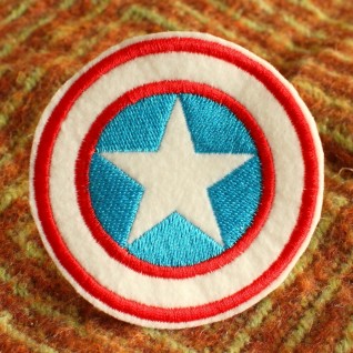 Нашивка "Капитан Америка"