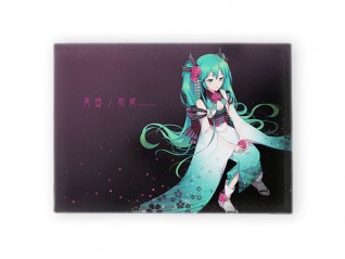 Обложка для студенческого/ученического "Hatsune Miku"