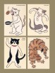 Артбук Коты-ёкаи, лисы-кицунэ и демоны в человеческом обличье. Иллюстрированный бестиарий японской мифологии изображение 8